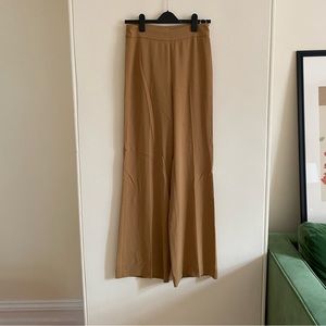 Aritzia Lincoln Pant - High Waist Wide Leg - Honey Tan 6